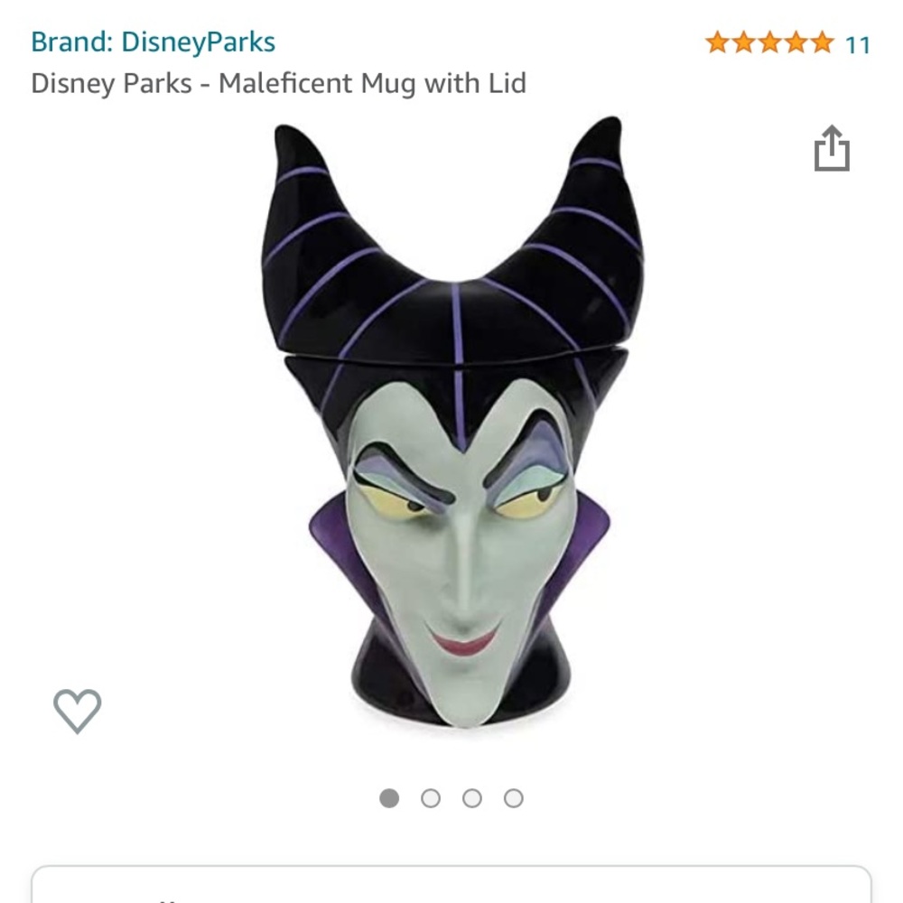 Disney Maleficent Mug RARE NWT